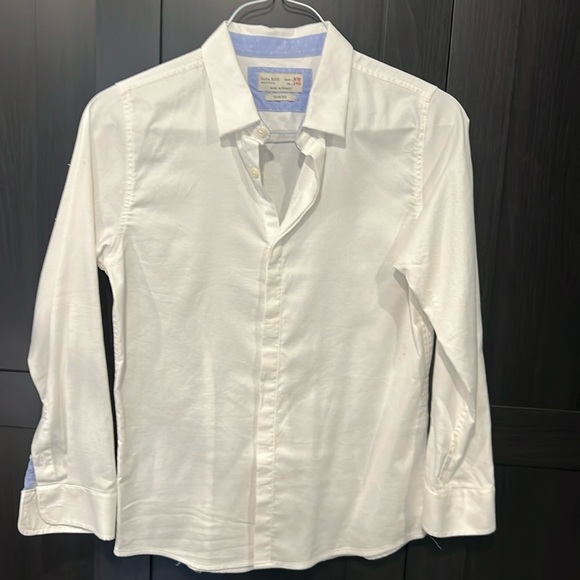 Zara shirt white and dressy short - Picture 1 of 5